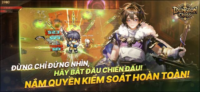 Bắt đầu chiến đấu, nắm quyền kiểm soát hoàn toàn