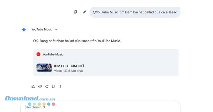 Bắt đầu nghe nhạc bài hát mình yêu thích