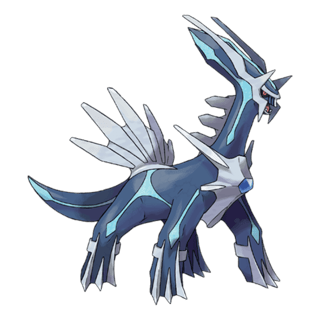 Artwork of Shadow Dialga from Pokémon GO