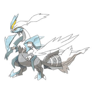 Artwork of White Kyurem from Pokémon GO