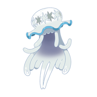 Artwork of Nihilego from Pokémon GO