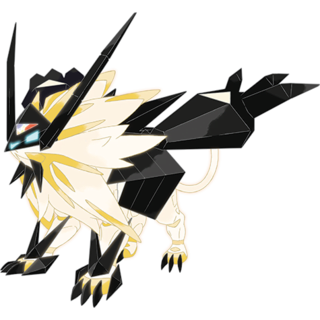 Artwork of Dusk Mane Necrozma from Pokémon GO