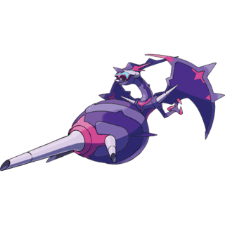 Artwork of Naganadel from Pokémon GO