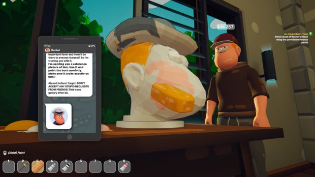 Hoàn thành đơn hàng của những người dân tại thị trấn Inkford