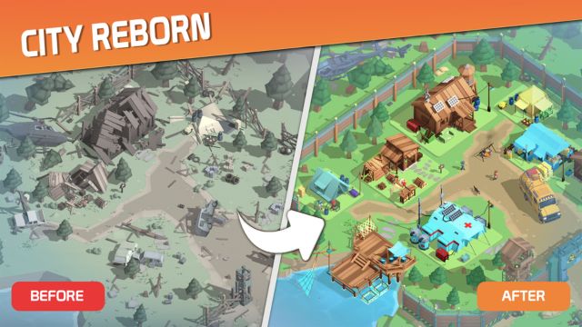 Bắt đầu với một thành phố bị bỏ hoang, mở rộng thành phố