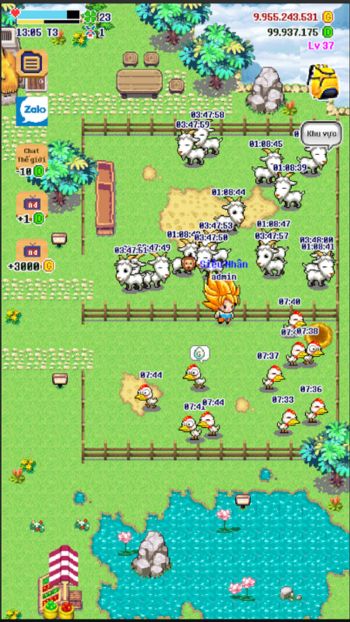 Nuôi gà, bò, dê, cừu…