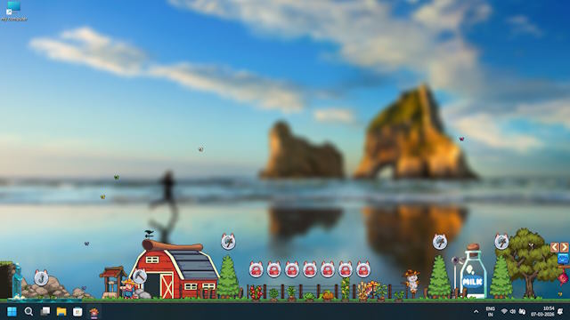 Những chú mèo dễ thương có thể làm nông, câu cá và xây dựng