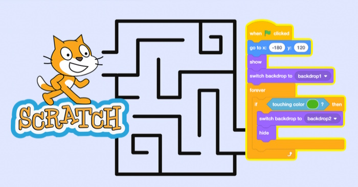 Làm game mê cung trong Scratch