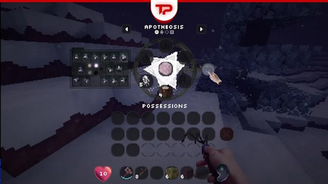 Apotheosis là hệ thống chế tạo vật phẩm trong Lucid Blocks