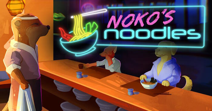 Noko's NoodlesGame nấu mì ramen phong cách Cyberpunk