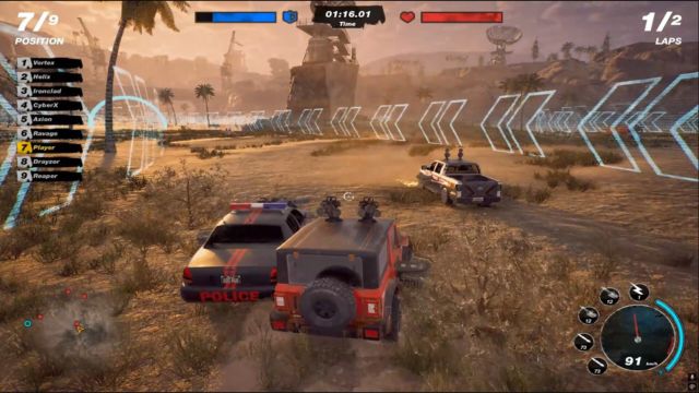 Khám phá các loại xe đua, bản đồ, chiến dịch trong Roadsters Odyssey game