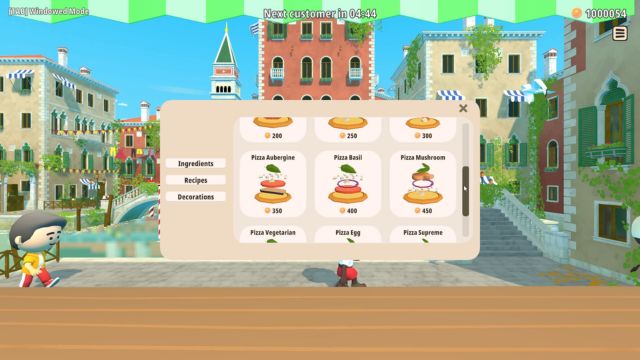 Khám phá rất nhiều nguyên liệu, công thức làm pizza trong Tiny Kitchen: Pizza Edition