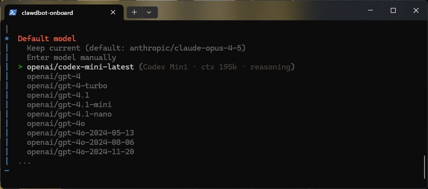 choose openai ai model