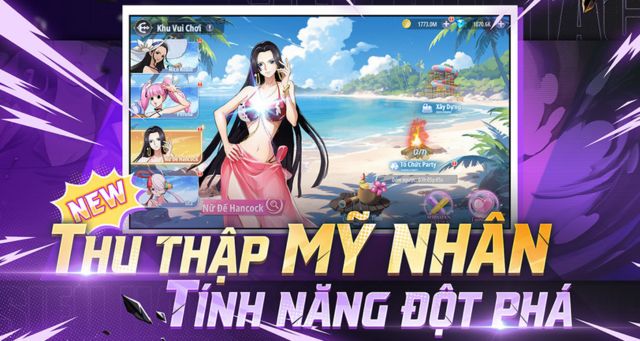 Thu thập mỹ nhân, tính năng đột phá