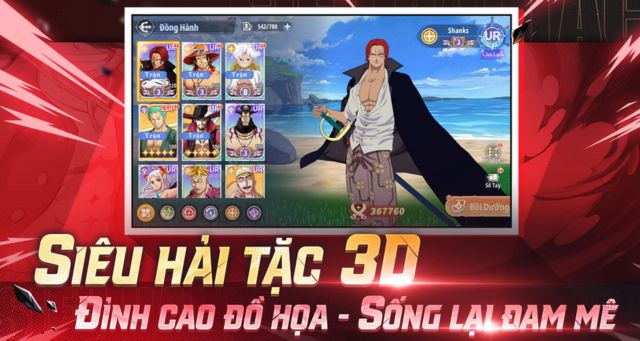 Siêu Hải Tặc 3D, đỉnh cao đồ họa, sống lại đam mê