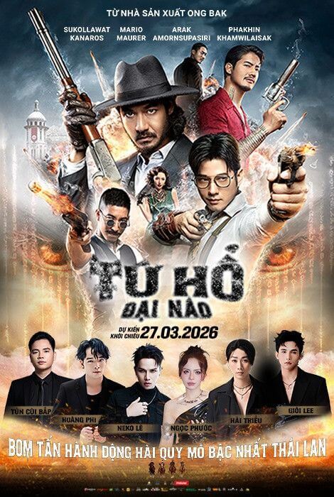 Poster phim Tứ hổ đại náo