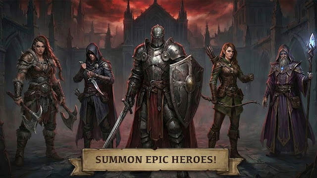 Triệu hồi các anh hùng sử thi mạnh mẽ trong game Arcane Heroes 2: Divided Fate