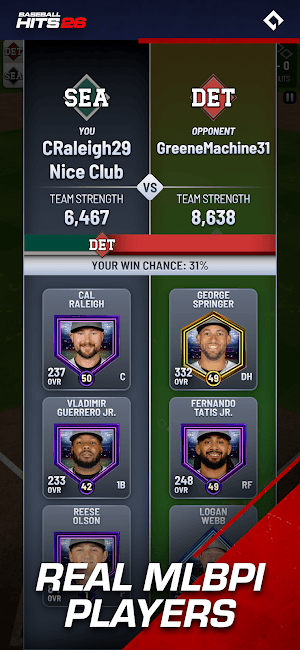 Baseball Hits 26 là game bóng chày hấp dẫn trên di động