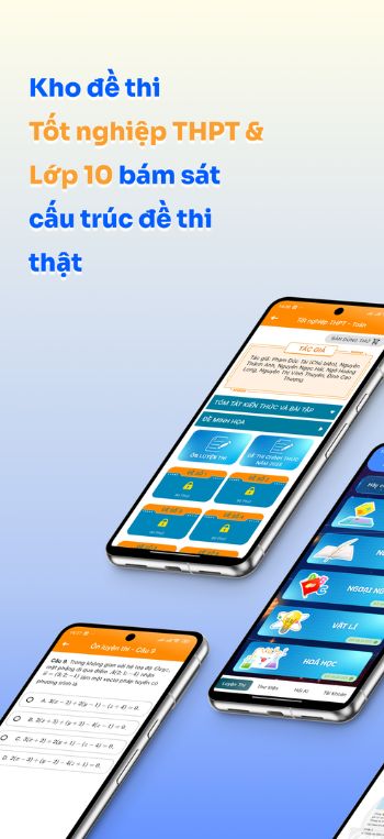 Kho đề thi bám sát câu trúc