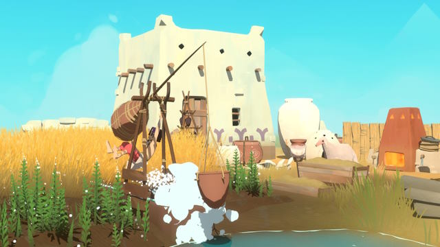 Xây dựng một ngôi nhà bên sông và giúp đỡ dân làng