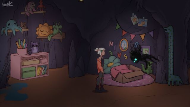 Giải đố, thu thập manh mối và ghép nối câu chuyện trong I am OK game