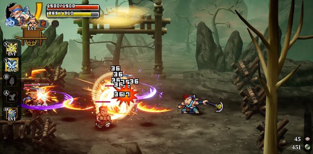 Trải nghiệm những trận chiến hành động kịch tính