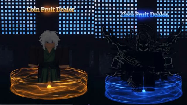 Đổi Trái Ác Quỷ thông qua NPC Fruit Dealer