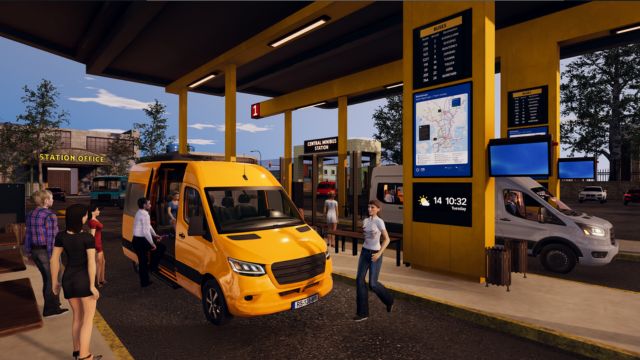 Minibus Simulator là game mô phỏng lái xe bus nhỏ và kinh doanh vận tải