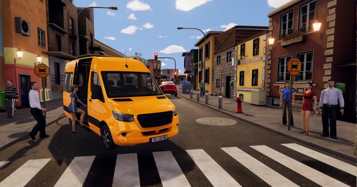 Minibus Simulator * Game giả lập lái xe bus trong thành phố