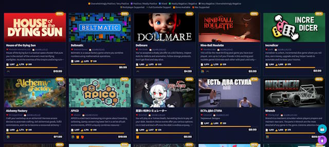 Bộ lọc hữu ích giúp bạn dễ dàng tìm thấy những tựa game chất lượng