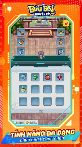 Hệ thống tính năng đa dạng