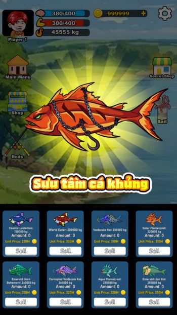 Sưu tập cá khổng lồ