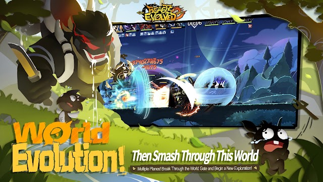Beasts Evolved 2 là game mobile tiến hóa quái vật kỳ dị hài hước