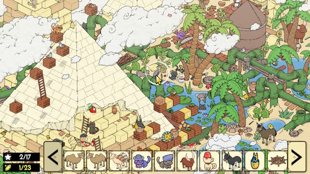 Nhấp chuột để tìm các item này trong hình ảnh 2D