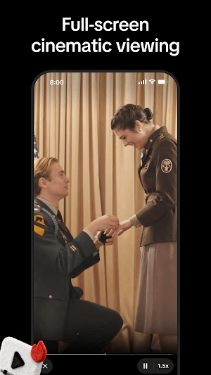 Trải nghiệm xem video full màn hình HD, không bị gián đoạn