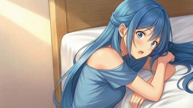 Nhân vật được lồng tiếng Hàn Quốc trên nền nhạc New Age trữ tình