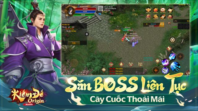 Săn boss liên tục, cày cuốc thoải mái