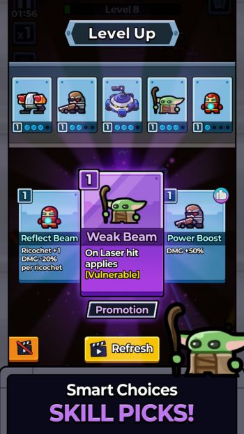 Có nhiều đơn vị Space Minion khác nhau