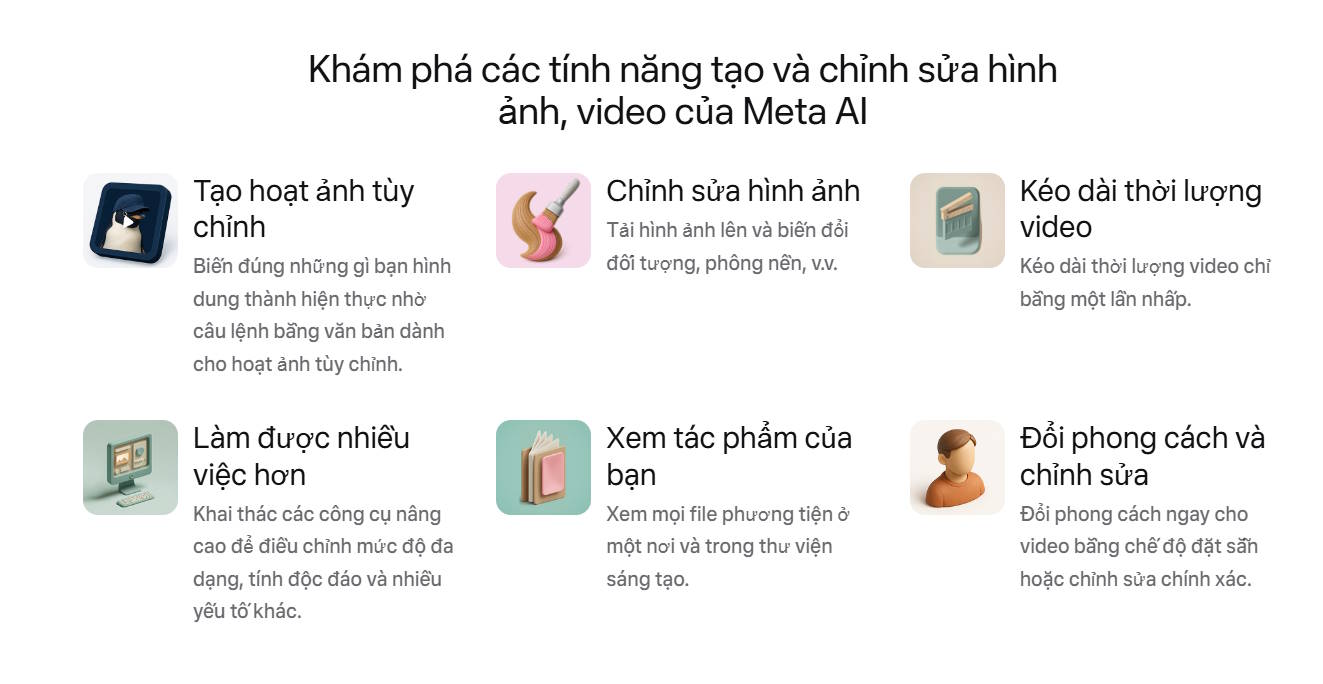 Hướng dẫn tạo ảnh, video bằng Meta AI