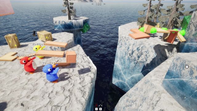 Cùng chim cánh cụt bắc cầu tìm kho báu trong LINK Penguins