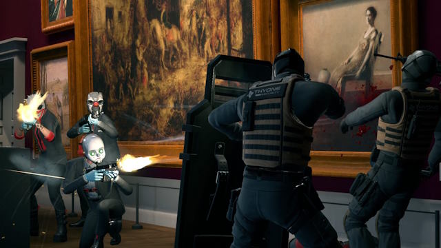 Đối đầu với lực lượng an ninh