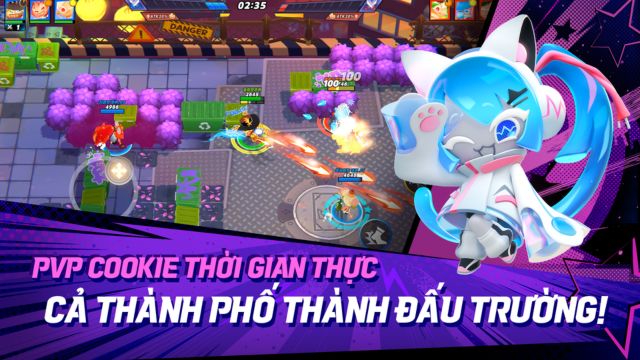 PvP Cookie thời gian thực, cả thành phố thành đấu trường