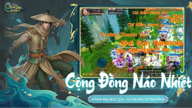 Cộng đồng náo nhiệt, lãnh địa rực lửa, tự nghĩa tứ phương