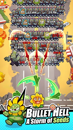 Tiêu diệt zombie theo màn hình dọc