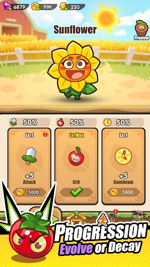 Tiến hóa cây trồng thêm mạnh mẽ