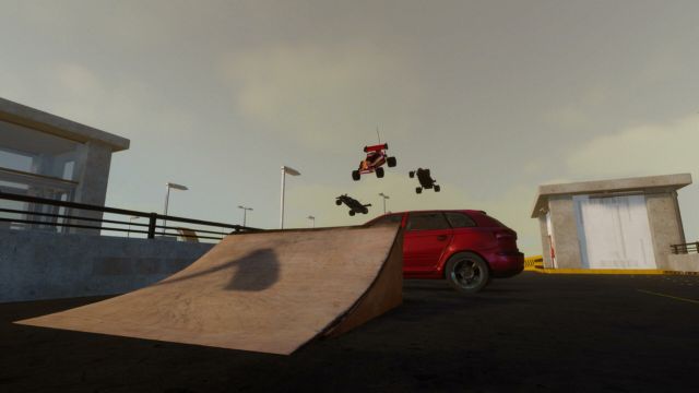 Không có luật lệ, tính giờ hay nhiệm vụ trong RC Car Simulator game