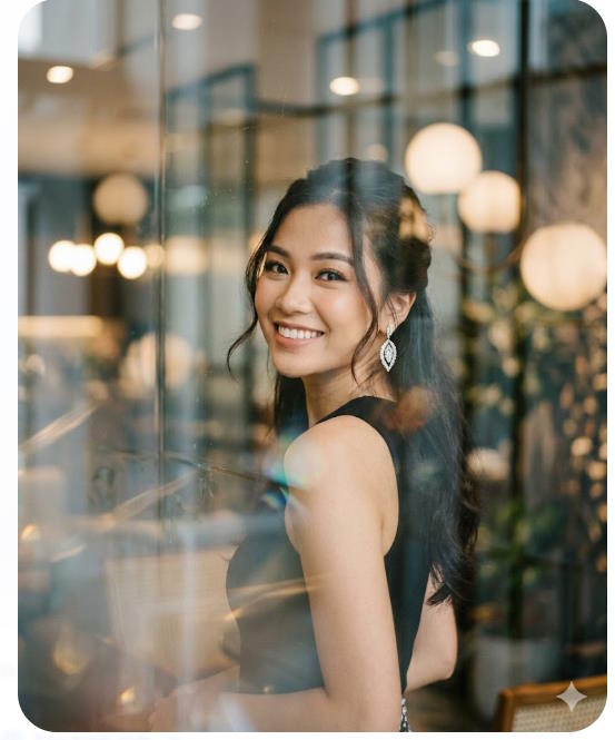 Ảnh gái xin châu Á tạo bằng AI Gemini