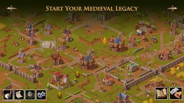 Bắt đầu xây dựng thành phố thời trung cổ của bạn trong game Townsmen - A Kingdom Rebuilt