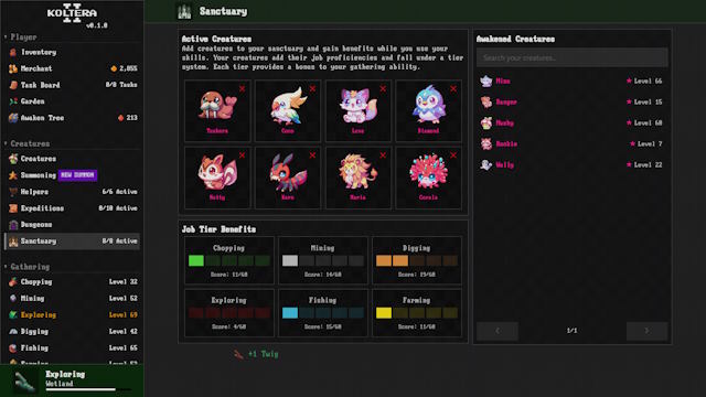 Koltera 2 là game idle hoàn toàn miễn phí