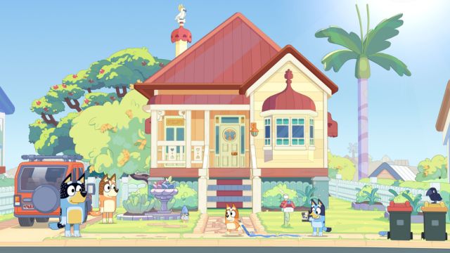 Gặp lại những gương mặt và địa điểm thân quen trong phim hoạt hình Bluey